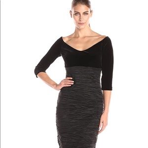 Reduced! Velvet Crinoline Sheath Dress